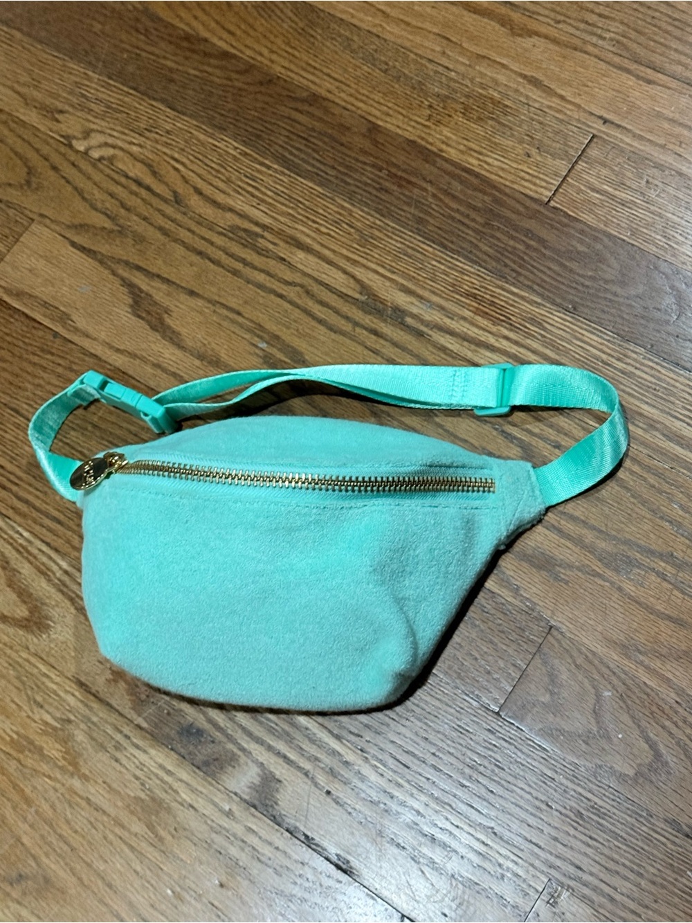 Stoney Clover Mint Green Terry Cloth Fanny Pack